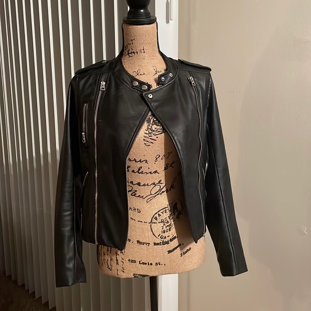 Leather jacket